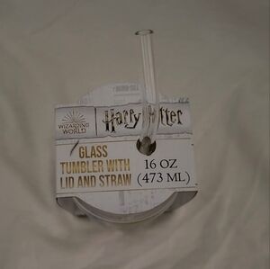 NEW Harry Potter Hogwarts Castle 16oz Glass Tumbler